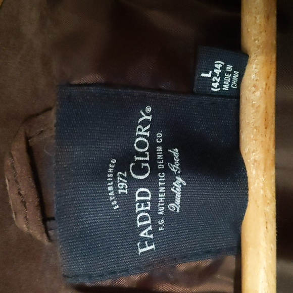 Men's Suede Jacket - Picture 2 of 2